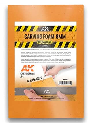 Ak interactive - carving foam 8mm a4 size