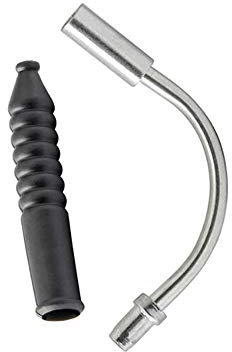 VOANZO 10 Sets Fahrrad V 110 ° Biegung Bremsnudel Kabelführung Fahrrad Bremsleitung mit staubdichten Gummistiefeln für Mountainbike Fahrrad Zubehör