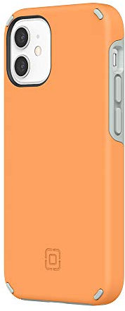 Incipio Duo Case Compatible with iPhone 12 mini - Clementine Orange/Gray