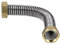 Duokon Tuyau Ondule en Acier Inoxydable, Connecteur Flexible de Chauffe-Eau Ondule en Acier Inoxydable (Filetage Male G3/4)