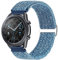Runostrich 22mm Nylon Geflochtene Elastische Solo Loop Armband Kompatibel mit Samsung Galaxy Watch 3 45 mm/Galaxy Watch 46 mm/Gear S3 Frontier/Classic/Garmin Venu 3/Venu 2/Vivoactive 4 Damen Herren