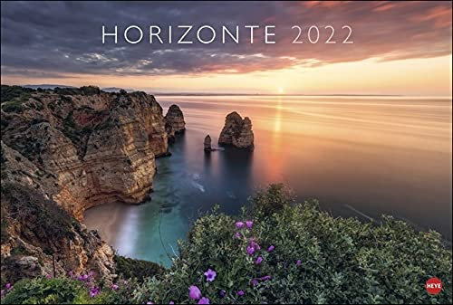 Horizonte - Heye-Kalender 2022 - Fotokalender mit spektakulären Landschaftsaufnahmen - 58 cm x 39 cm
