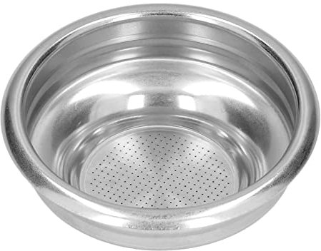 58mm Coffee Filter, 1 Cup Stainless Steel Porous Filter Basket for Semi Automatic Coffees Machine