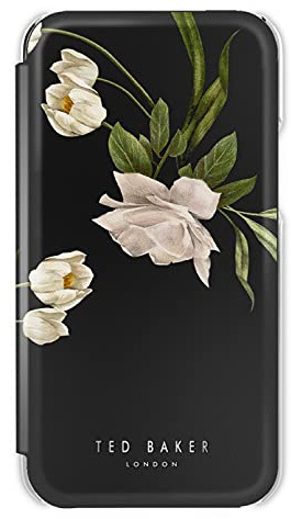 Ted Baker Spiegel-Schutzhülle für iPhone 14 Plus, Holunderblume