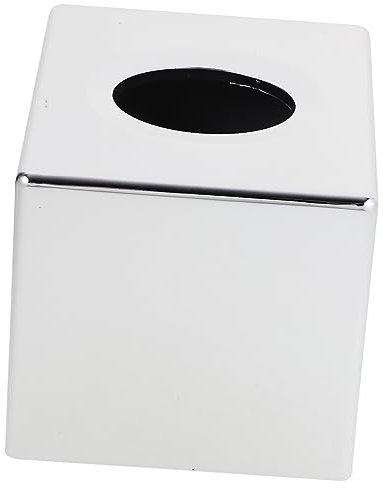 Box Organizer Silber Für Kosmetiktücher Steht Schreibtische Dekorativ Modern Galvanik Club Schlafzimmer Papier Kunststoffhalter Schreibtisch Bar Dekoration Metall Restaurant