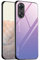 PEIYE Cover per Oppo Reno 8 T (Reno8 T), Retro Rigido Simil Vetro + Silicone TPU Bordi in Gomma Protezione Custodia -2