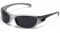 SHEEN KELLY Ultraleichtes Wrap around Sonnenbrille Futuristisches Design sportlicher Stil UV-Schutz Kleine Rahmen Mode Sonnenbrille