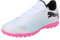 PUMA Herren Future 7 Play TT Soccer Shoe, White Black-Poison Pink, 46.5 EU