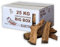 Legna da ardere di ulivo in scatole BIG BOX da 25kg su bancale