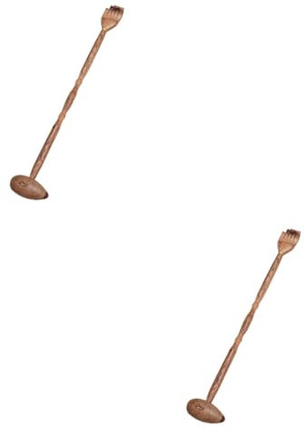 Healeved 2 Stücke 2 1 Ätherisches Holz Massage Hammer Doppel-ended Zurück Scratcher Körper Guasha Werkzeug