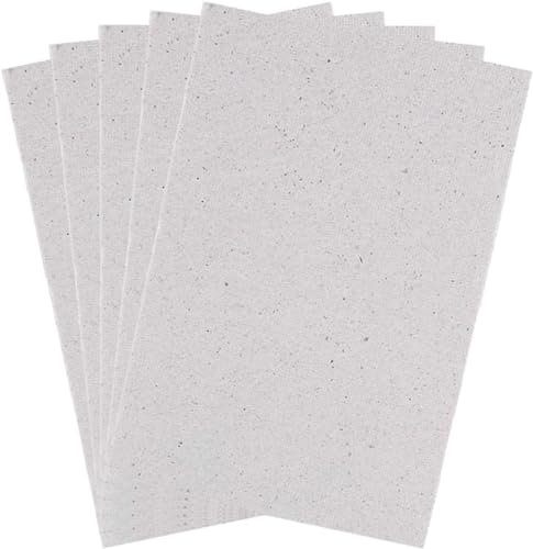 Glimmerscheibe, Mikrowelle Glimmerplatte Reparatur Teil, Universal Glimmerblatt, für Mikrowelle,5 Stück,15 × 12 cm
