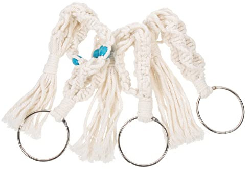 Milisten 3pcs Cotton Rope Flower Pot Hanging Basket Macrame Plant Hanger for Home Decor