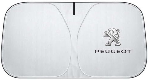 BEDPET Auto Sonnenschutz Frontscheibe, für Peugeot 206 206CC 206SW Faltbarer Sonnenschutz Auto Windschutzscheibe Sonnenschirm,S