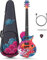 Enya Chitarra Elettrica Shinichi Kobayashi Signature Loong Nova Go Sonic Guitarra elettrica in fibra di carbonio con altoparlante wireless da 10 W, preimpostazioni integrate, cavo di ricarica
