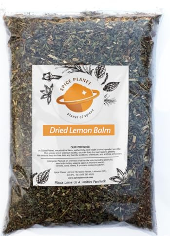 Lemon Balm Dried Cut Leaves | Melissa Premium Quality by Spice Planet® Free UK P&P 25g-1.9kg (90 Grams)