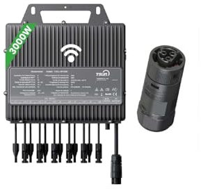 TSUN Wechselrichter 3000W TSOL-MP3000 Photovoltaik WIFI Mikrowechselrichter für Balkonkraftwerk