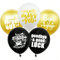 DIWULI Miss you Ballon-Set - Latex-Ballons Abschied Goodbye Luck Luftballons, Abschiedsparty Dekoration Party Gold Schwarz
