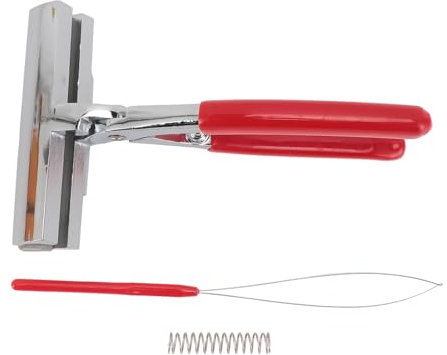 Natudeco Canvas Pliers Set Professional Stretcher Clamp Wide Mouth Artist Tool with Threading Tool for Repairing Clamp Oil Painting Upholstery