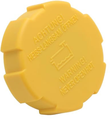 Radiator Expansion Water Tank Cap for Opel Vauxhall Astra H Corsa D Zafira B Vectra C Signum Saab 9-3 1304677 9202799 Replacement Plastic Reservoir Cap