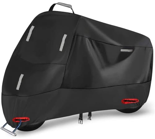 PjjxQf Motorrad Abdeckplane für Ya-maha FJR 1300,Motorradabdeckung Motorradgarage MotorAbdeckung Motorrad Schutzhülle Motorcycle Garage Motorcycle Tarpaulin,A