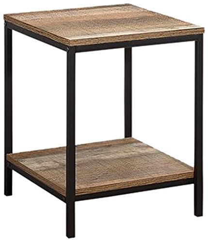 Birlea Urban Lamp Table, Wood, Rustic
