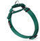Hyhug langlebiges Nylon-Erstickungshalsband, geeignet für den täglichen Gebrauch und das Training von kleinen, mittleren und großen Hunden (Mittel, Dunkelgrün)