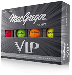 MacGregor VIP Soft Pack Of 12 Golf Balls