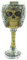 Cáliz medieval - calavera - copa - calavera - esqueleto - 3d - casco - acero inoxidable - resina - cáliz de caballero - horror - gótico - idea de regalo - vino - vikingo - medieval - halloween