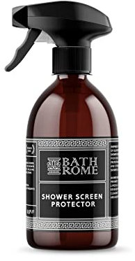 BathRome - Shower Screen Protector | Removes Dirt, Prevents Limescale Deposits & Soap Residue 500ml