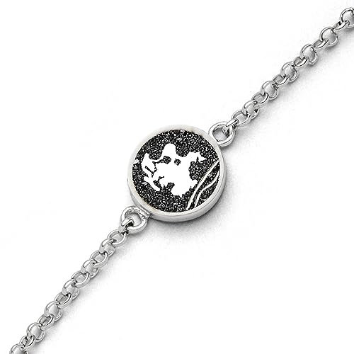 DUR Schmuck: Armband AhoiRügen mit Lavasand A1708