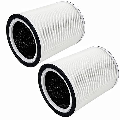Slirceods Breeva A3&A5 Replacement Filters For Air Purifiers Compatible with TCL Breeva A3 & A5 Air Purifiers,4-Stage Filtration High-efficiency Activated carbon