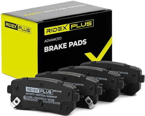RIDEX PLUS 402B0041P Bremsbelagsatz Bremsbeläge Hinten Kompatibel mit HYUNDAI Tucson TL, TLE