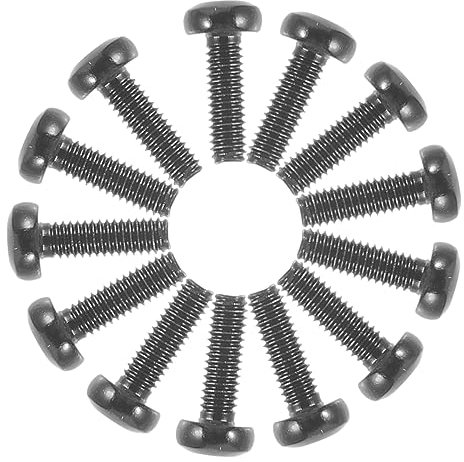 OSALADI 100pcs Replacement Ring Doorbell Screws Security Screws for Ring Video Doorbell Black Stainless Steel Head Easy to Install