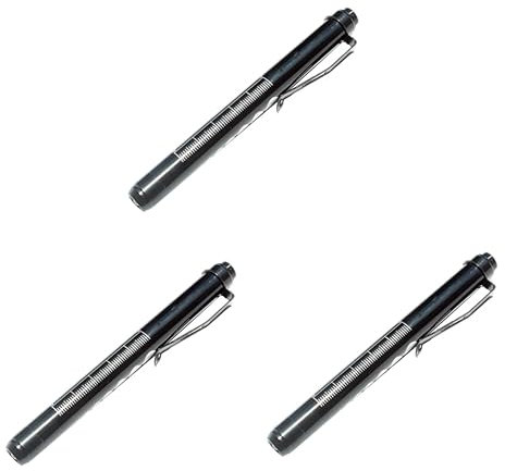 SOLUSTRE 3 STK Medizinische Taschenlampe Mini-Taschenlampe Handstiftlicht Led-taschenlampen Mini-led-Taschenlampe Tragbare Taschenlampe Handheld Kleine Taschenlampe