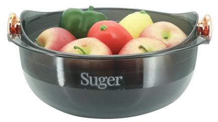 CheurYae Kitchen Seiher Colander Bowl Set, Doppelter Gemüse waschen Korb, Küche Obst waschen Schüssel Reis Waschmaschine Schüssel für Einweichen Waschen Abtropfen lassen Nudeln Gemüse Obst (Grey)