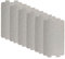 LEEQ 6 pcs Placas Mica Microondas - Placa de Mica Cortable, Pieza de repuesto para reparación de horno de microondas, para Horno de Microondas Universal