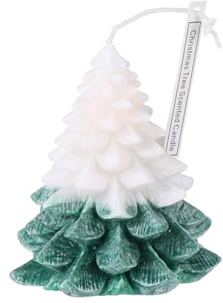 1Stk Weihnachtsbaumkerzen die Weihnachtskerze christbaum kerzen Aromatherapie-Kerze Duftwachs Festliche Dekoration duftendes Wachs neutral schmücken Dekorationen Eis-Wachs-Material