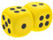 JOINPAYA Jumbo Würfel Set 2 Stücke Eva Große Würfel Für Kinder Bildung Party Spiel Spielzeug