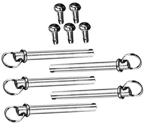 ULDIGI 5sets Fan Nail Accessories Repair Kit for Folding Hand Fan Portable Parts Rivets for Folding Assembly