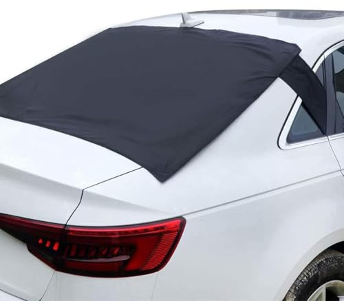 MEDAPI Polyester Auto-Heckscheibenabdeckung für VW Passat B7 2010-2014, magnetisch Frontscheibenabdeckung Autoscheibenabdeckung Winter ZubehöR