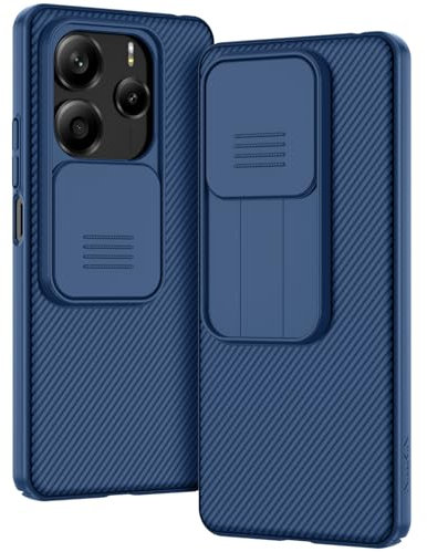 AROYI Coque de protection pour téléphone portable compatible avec Xiaomi Redmi Note 14 5G (pas pour 4G) - Protection de l'appareil photo avec appareil photo coulissant - Pour Xiaomi Redmi Note 14 5G