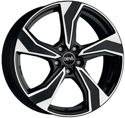 17 Zoll Alufelge DBV VENEZIA KB 7,5x17 5/112 ET30 schwarz, poliert Felge