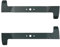 OREGON Kit de Cuchillas para Cortacésped, 52cm Giro a Izquierda y Derecha, Sustituye Castelgarden 82004341/0 + 82004340/0, ​​Compatible con Castelgarden, Honda, Sabo, Solo, Stiga, y John Deere