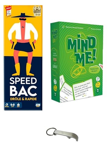 Set Speed Yellow + Mind Me Französische Version + 1 Decap Blumie (Mind Me + Speed Bac J)