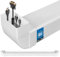 KOTARBAU® Kabelkanal Unterputz für TV 110 x 55 mm L: 162 cm Kunststoff unsichtbare Kabeldurchführung TV Kanal Unterputz Kabelkanal weiß Leitungskanal Kabelführungskanal