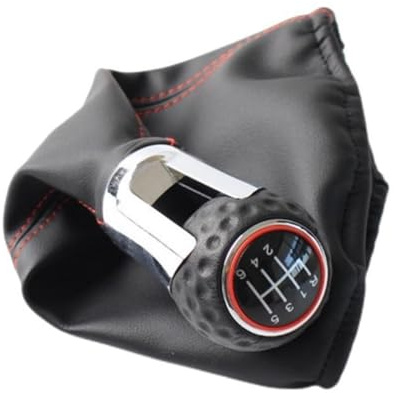 Kompatibel Mit VW Jetta Für Golf 3 MK3 Lupo Polo Caddy Vento 1992–1998 5/6-Gang-Schaltknauf Hebel Schaltmanschette Kofferraumkoffer Autozubehör(B0456)