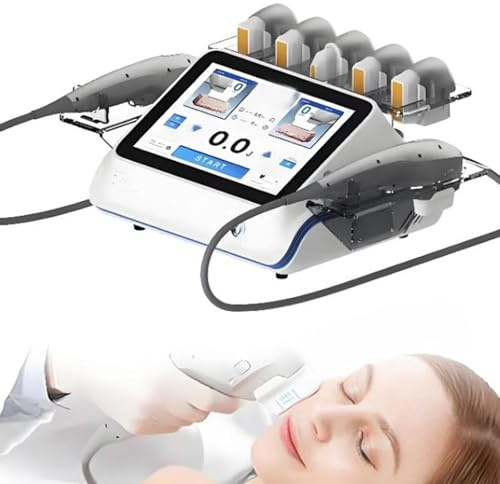 Máquina reafirmante HIFU 7D profesional para el cuidado y rejuvenecimiento facial y corporal. Efecto lifting, tonifica, reafirma y elimina arrugas. Ideal para uso doméstico o en salón de belleza