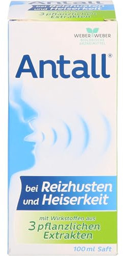 ANTALL bei Reizhusten und Heiserkeit Saft