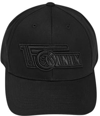 1. FC Union Berlin Cap, Basecap, Mütze 3D Logo Schwarz