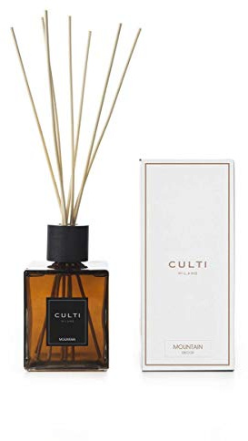 Culti Diffusor Decor 1000 ml Milano | Duft Mountain, Cedro und Vetiver Holz – Lebensdauer 3 Monate, von 10 bis 20 qm